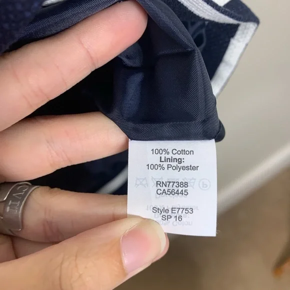 J. Crew factory embellished sheath stripe dress - Picture 5 of 5